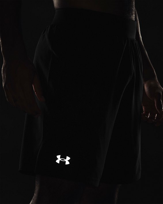 Men's UA SpeedPocket 9" Shorts, Black, pdpMainDesktop image number 3